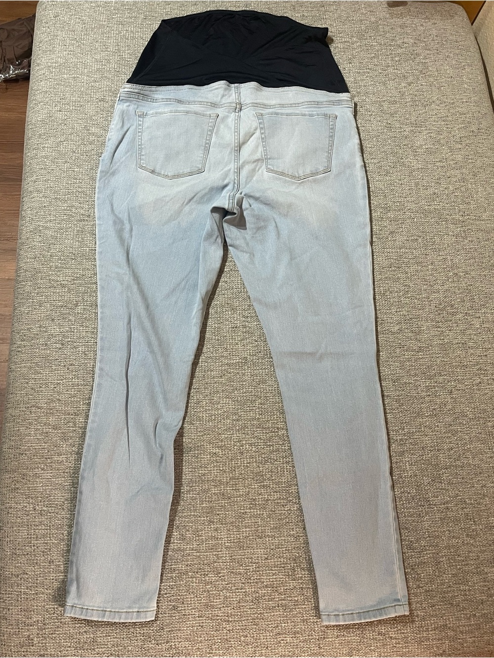 Isabel Maternity by Ingrid & Isabel Light Blue Skinny Jeans - Picture 2 of 3